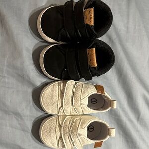 Stylish Black and White Kids Shoes